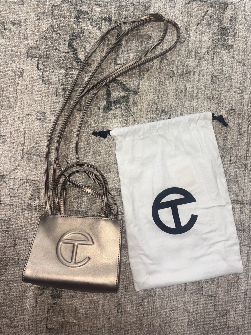 Telfar Small Metallic Bag